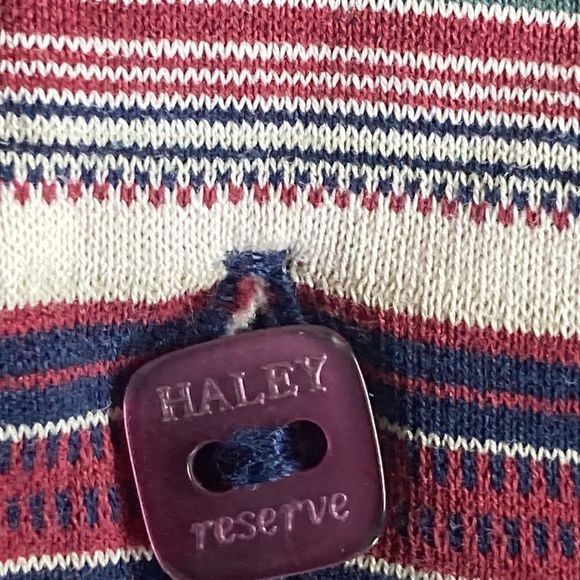 Mens Large Vintage Haley Reserve Golf Polo w/ Sky Creek Ranch Logo - Picture 5 of 10